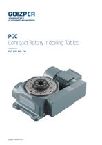 PGC Compact Rotary Indexing Tables