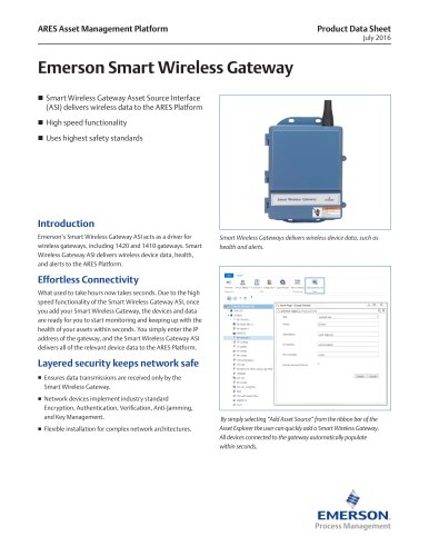 Emerson Smart Wireless Gateway