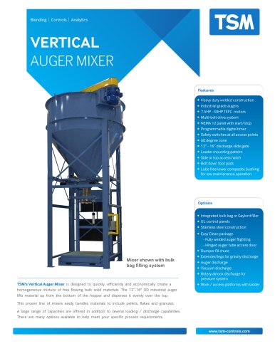 Vertical Auger Mixer