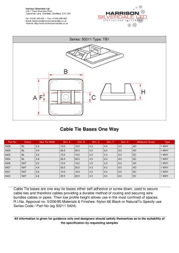 Series 50211 Type: TB1