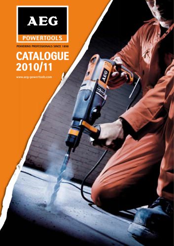 AEG POWERTOOLS Catalogue 2010/11