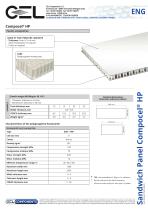 Sandwich panel COMPOCEL® HP