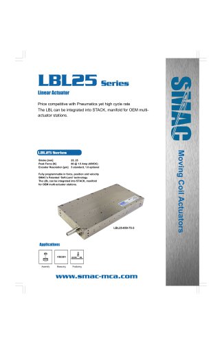 LBL25 Series Actuator