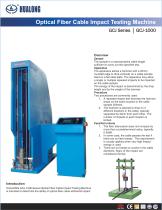 HUALONG|Impact Testing Machine|GCJ-1000|Optical fibre cable