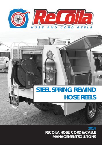 STEEL SPRING REWIND HOSE REELS