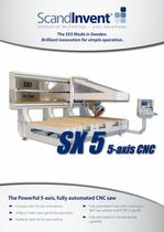 SX5, 5-axis CNC saw for stone