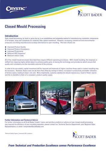 Closed Mould Brochure
