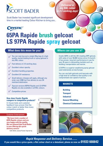 Rapide (Colour Kitchen) Flyer