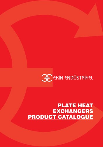 PLATE HEAT EXCHANGER PRODUCT CATALOGUE