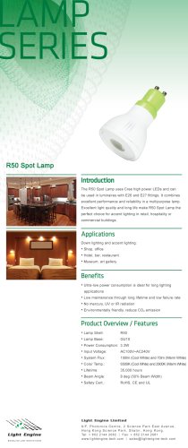  R50 Spot Lamp