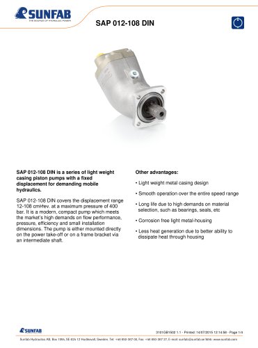 SAP 012-108 DIN