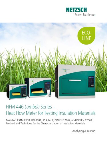 HFM 446 Lambda Series - product brochure
