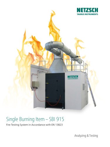 Single Burning Item – SBI 915