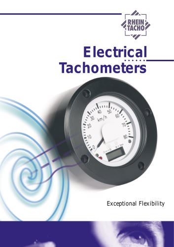 Electrical tachometers