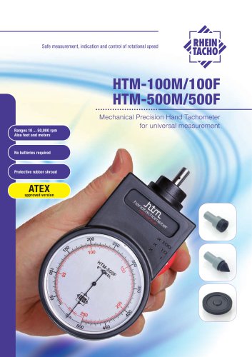 Mechanical Hand-Tachometer HTM