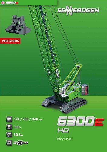 SENNEBOGEN 6300 HD