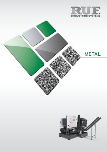 RUF Briquetting Press for Metal Brochure en