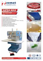 SUPRA MAX | High Frequency Welder for Stretch Ceilings, PVC Films and Harpoons