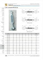 6301 Turnbuckle DIN1480 eye  hook