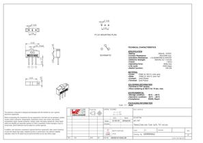 10x2.5 mm THT WS-SHT Slide Switches