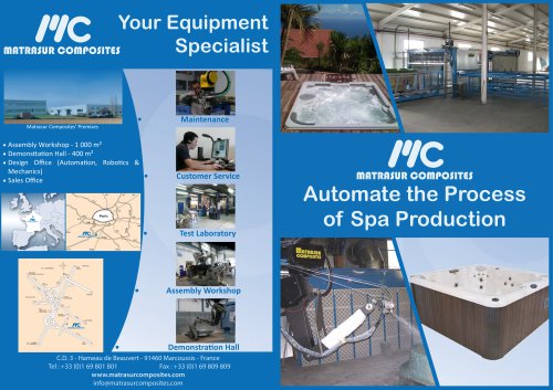 Equipment for Spa Production