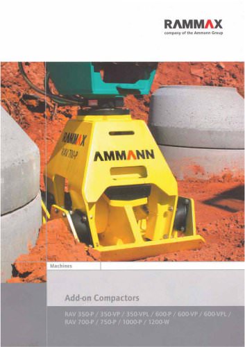 Add-on plate compactor
