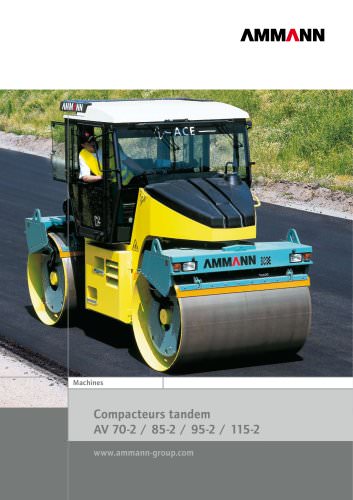 Compacteur tandem 7-11.5t
