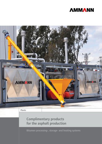Complimentary products for the asphalt production