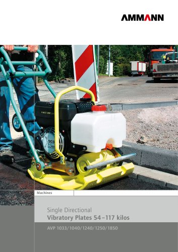 Vibratory Plates 54–117 kilos