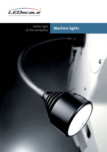 LEDscale® machine lamps