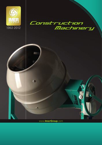 construction machinary brochure