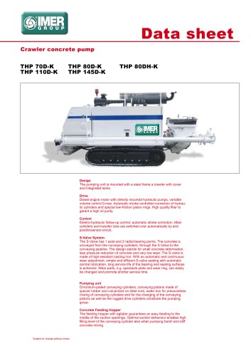 Crawler Concrete Pump