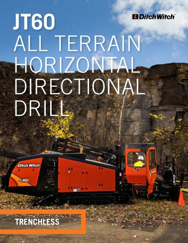 JT60 HORIZONTAL DIRECTIONAL DRILL