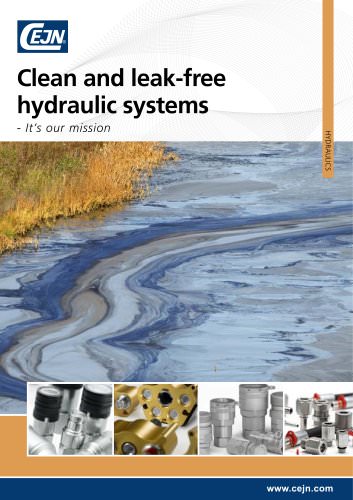 Clean and leak free hydraulic systems