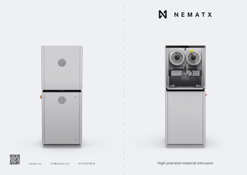 NEX 01 - High Precision 3D Printing Platform