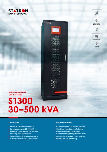 S1300 30–500 kVA