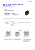 Test Socket For Crystal Device GUT8 Series