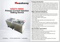 Huazheng HZ5374 High Current 4000A Primary Injection Testing Device Power System Test Equipment