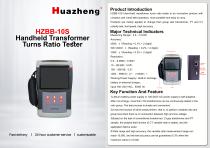 Huazheng HZBB-10S Handheld Transformer Turns Ratio Tester Portable TTR Meter