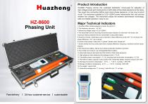 Huazheng Wireless High Voltage Phase Detector HZ-8600 Handheld Phase Sequence Angle Detection 1-Year Warranty