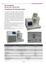 HZYN-1301 ASTM D445 HZYN-1302 Transformer Oil Viscosity Tester