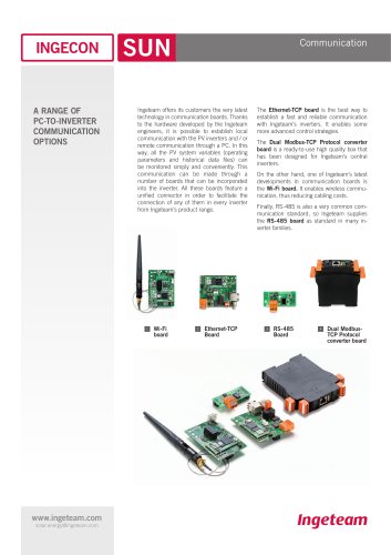 Ingecon Sun Communication