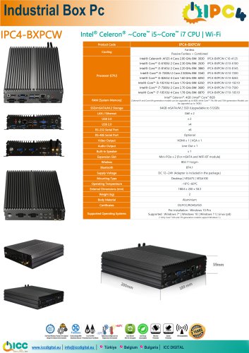 IPC4 Industrial BOX PC EN