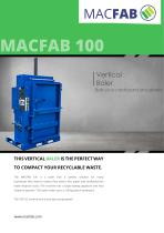 MACFAB 100 baler