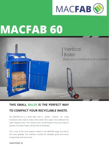 MACFAB 60 Baler