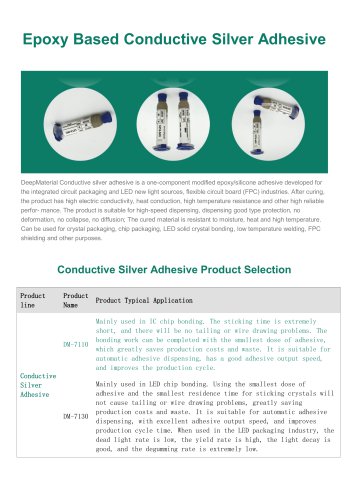 Epoxy Based Conductive Silver Adhesive