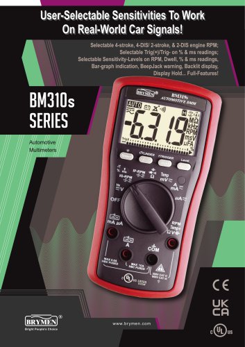 BM310 Series - Automotive Multimeters