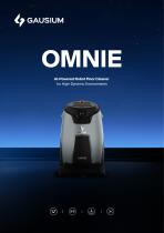 OMNIE AI-Powered Robot Floor Cleaner  for High-Dynamic Environment