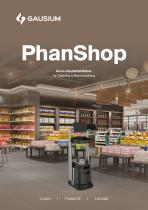 PhanShop All-in-One Retail Robot  for Cleaning & Merchandising