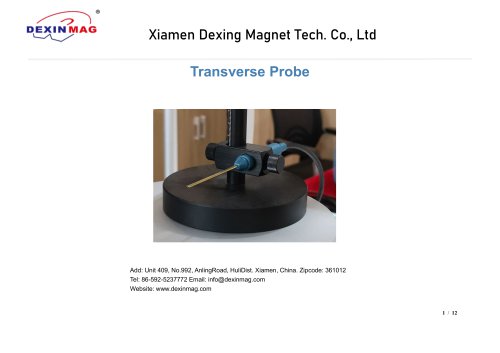 Transverse Probe